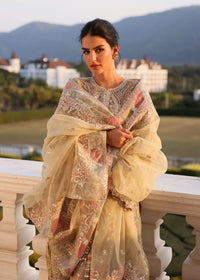 Safana nude sharara ensemble styled look - Kanwal Malik