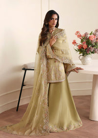 Vena embroidered neckline detail - Kanwal Malik luxury pret