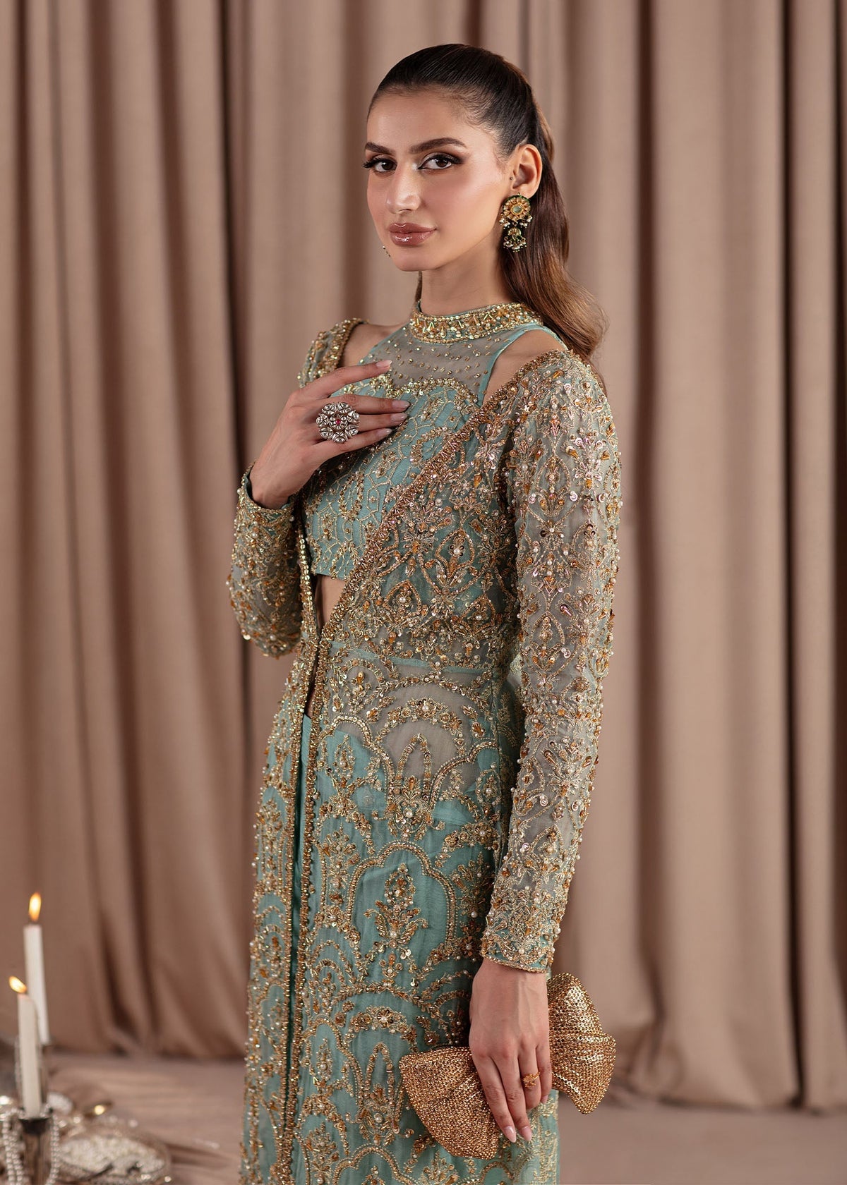 Aquamarine - Ready To Ship - Kanwal Malik