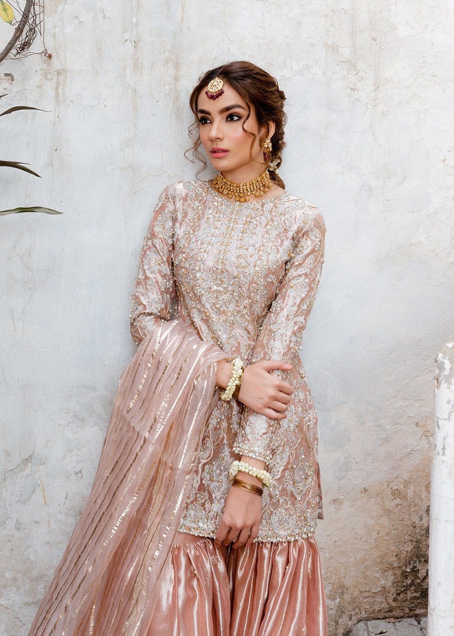 kanwal malik pink dress Lolita Kanwal Malik