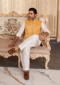 Abeer white complete look - Kanwal Malik menswear