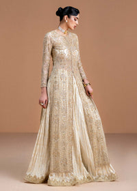 Aneesa pearl white back view - Kanwal Malik