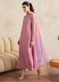 Arden lilac embellished neckline detail - Kanwal Malik