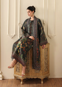 Ayra greyish black back view - Kanwal Malik luxe silk