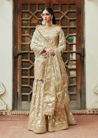 Chaman gold ensemble styled look - Kanwal Malik