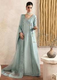 Daisy powder blue styled look - Kanwal Malik luxury pret