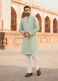 Faaris mint styled look - Kanwal Malik menswear