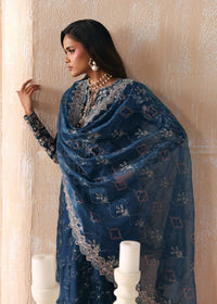 Fiya teal complete look - Kanwal Malik