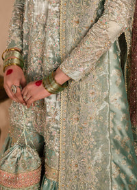 Gulrukh powder blue festive styled look - Kanwal Malik Shehnai Luxury Pret'26