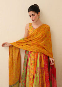 Inaya multi-color printed panel detail - Kanwal Malik