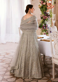 Ismat grey bejeweled lehanga detail - Kanwal Malik bridal couture