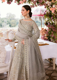 Ismat grey bridal styled look - Kanwal Malik bridal couture