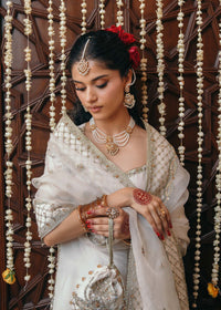 Jaya ivory gharara pants detail - Kanwal Malik