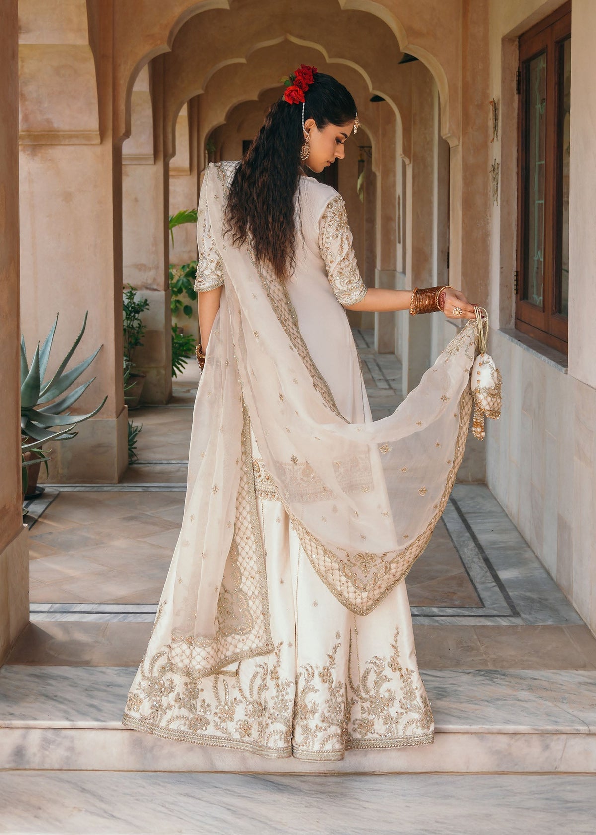 Jaya ivory styled look - Kanwal Malik