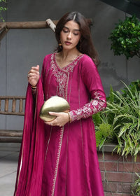Laiya fusia complete look - Kanwal Malik luxury pret