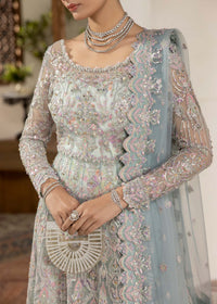 Lily ice blue ensemble complete look - Kanwal Malik