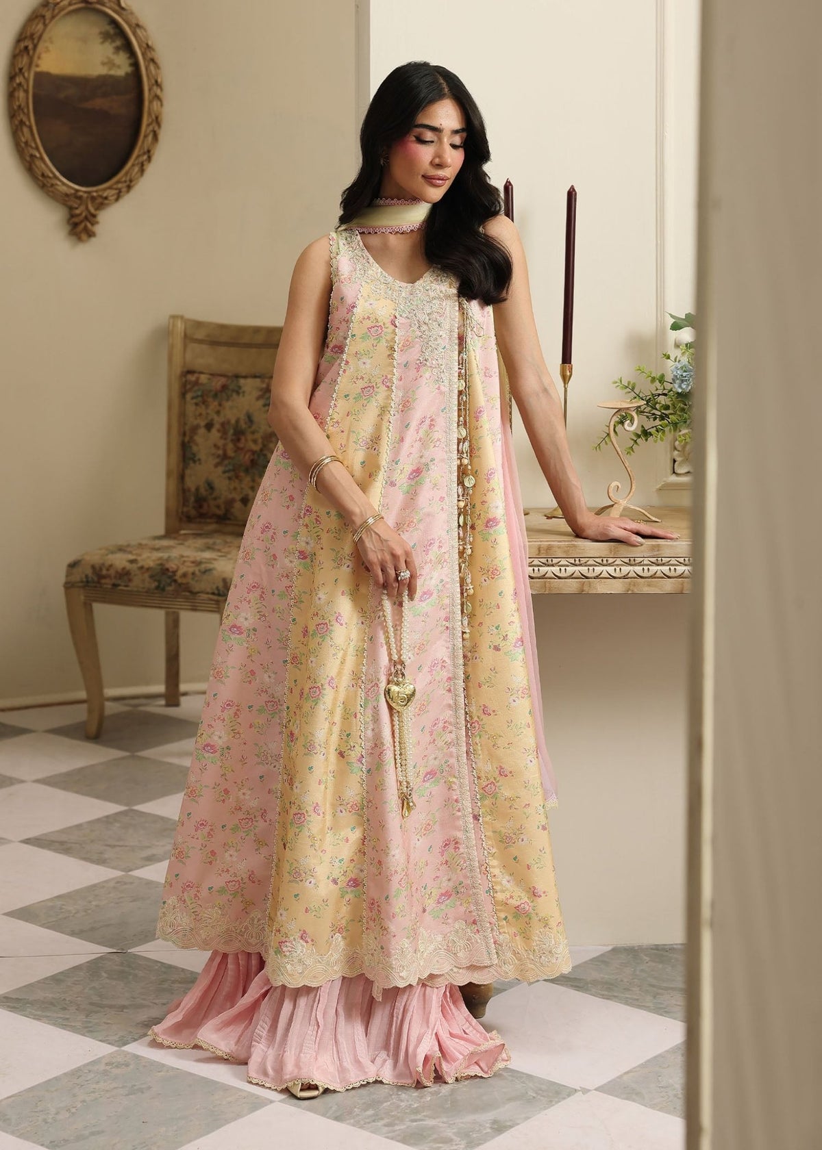 Liora pastel complete look - Kanwal Malik
