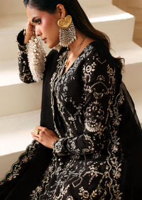 Mahsa black festive styled look - Kanwal Malik