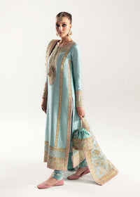 Manjeh ferozi ensemble back view - Kanwal Malik