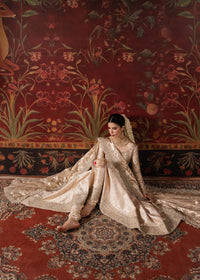 Marjan nude churidar gotta detailing - Kanwal Malik luxury pret