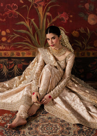 Marjan nude dupatta border embroidery - Kanwal Malik luxury pret