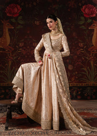 Marjan nude pishwas styled look - Kanwal Malik Pakistani designer wear