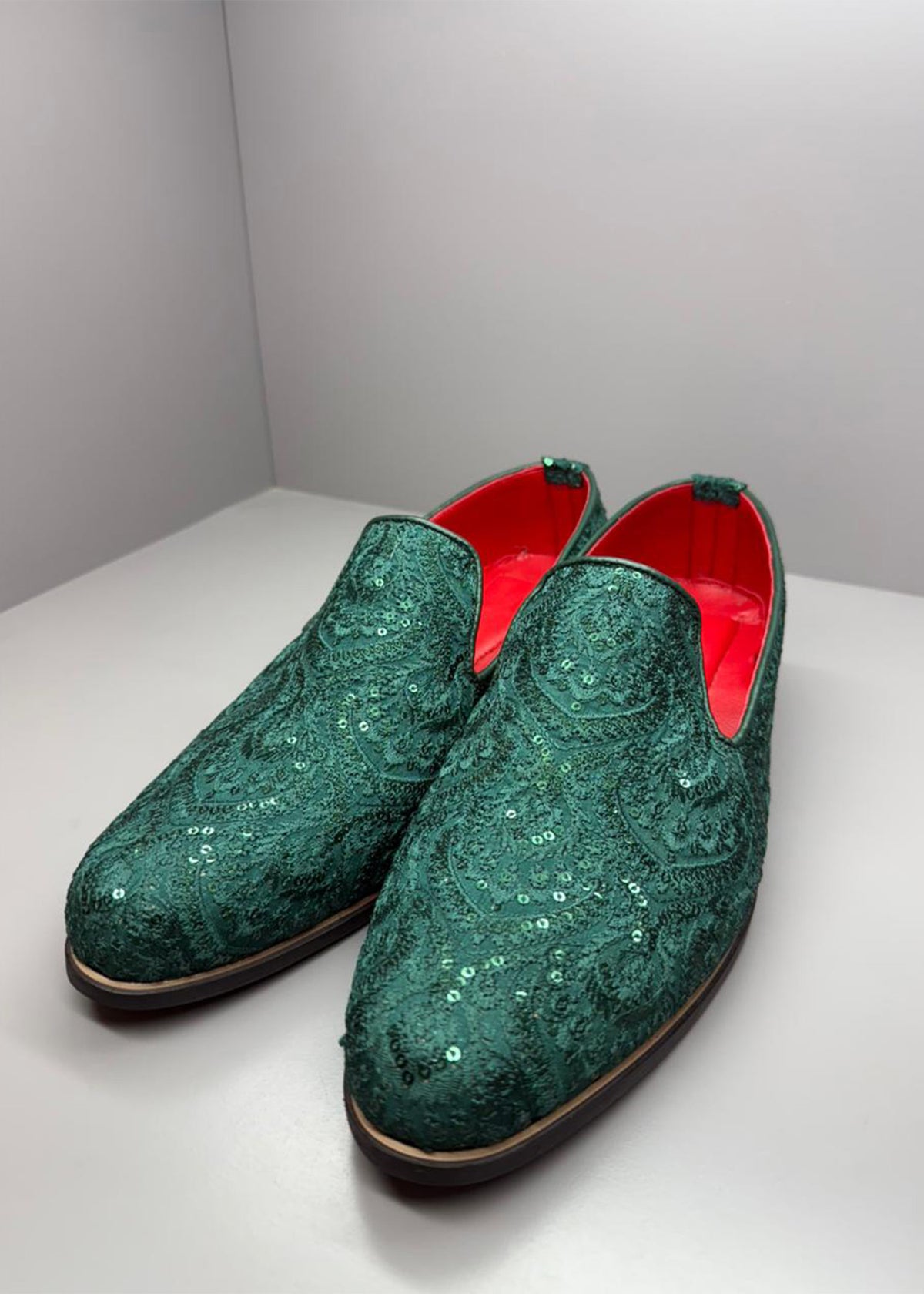 Meer bottle green festive styled look - Kanwal Malik menswear