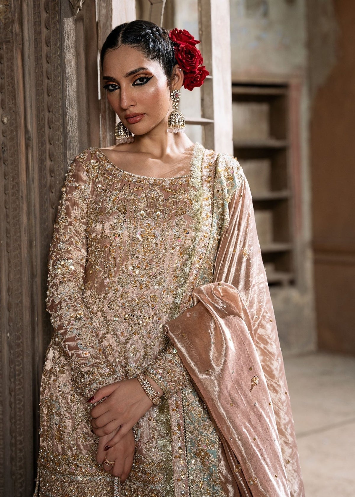 Meeram pink side view - Kanwal Malik