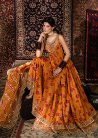 Mehr rust pishwas side view - Kanwal Malik Shehnai Luxury Pret'26