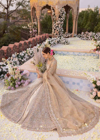 Mirani nude bridal complete look - Kanwal Malik bridal couture