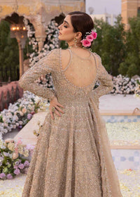 Mirani nude bridal full ensemble view - Kanwal Malik bridal couture
