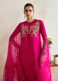 Myra shocking pink complete look - Kanwal Malik luxury pret