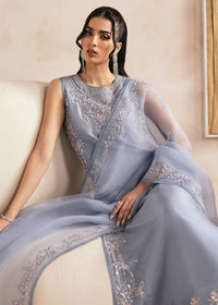 Natalia grey complete look - Kanwal Malik luxury pret