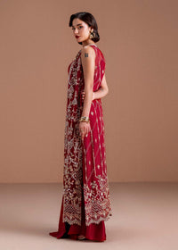 Naura ruby red back view - Kanwal Malik