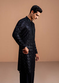 Nayal ink black evening styled look - Kanwal Malik