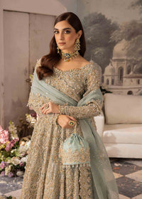 Nazra ferozi ruffle hem detail - Kanwal Malik bridal couture