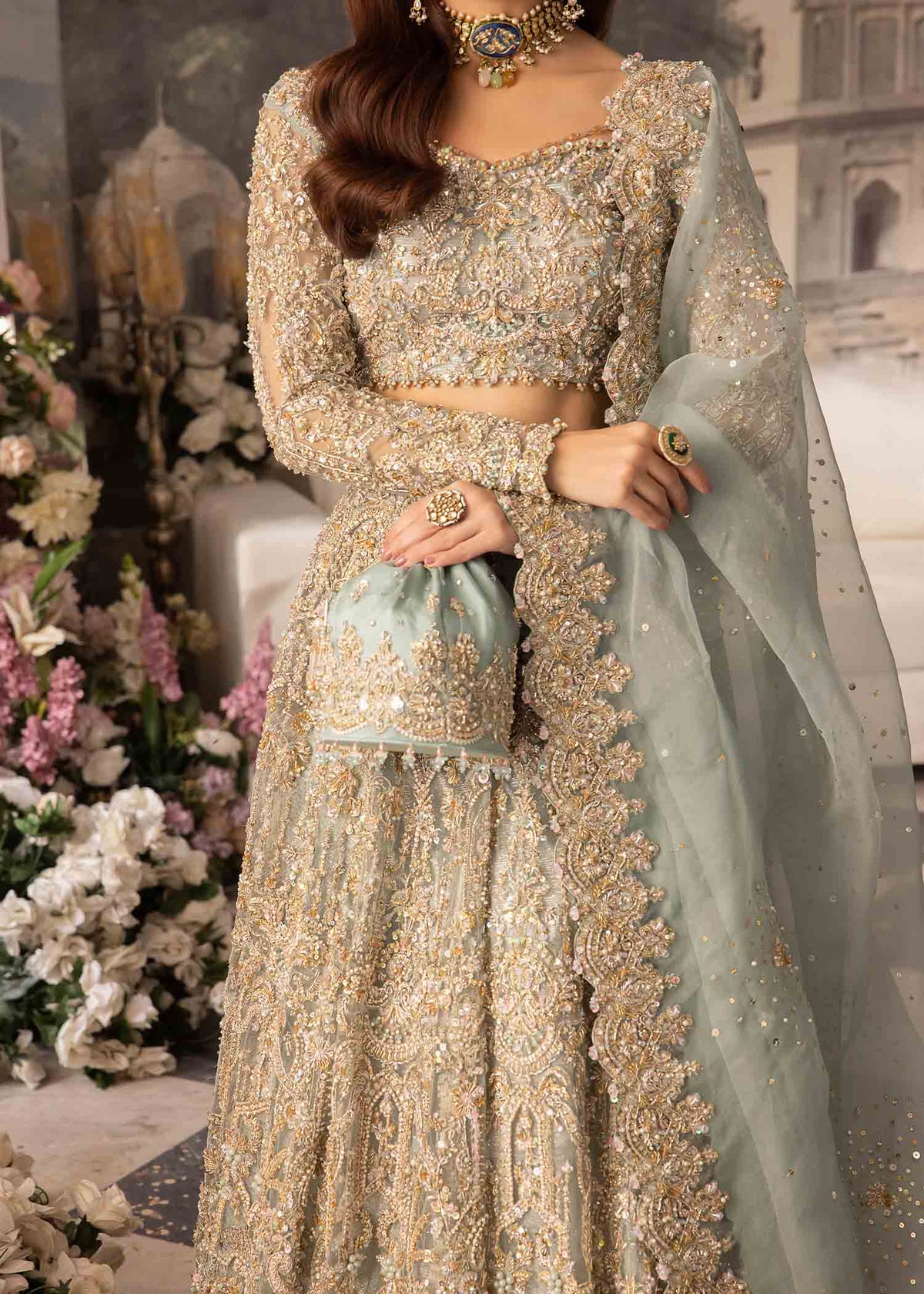 Nazra ferozi bridal styled look - Kanwal Malik bridal couture