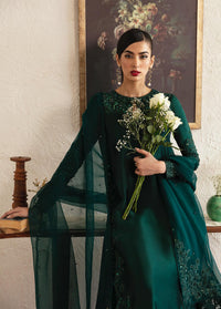 Neva bottle green complete look - Kanwal Malik luxury pret