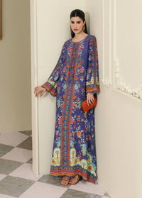 Noire dark blue full ensemble view - Kanwal Malik