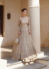 Novalle ivory bridal back view - Kanwal Malik bridal couture