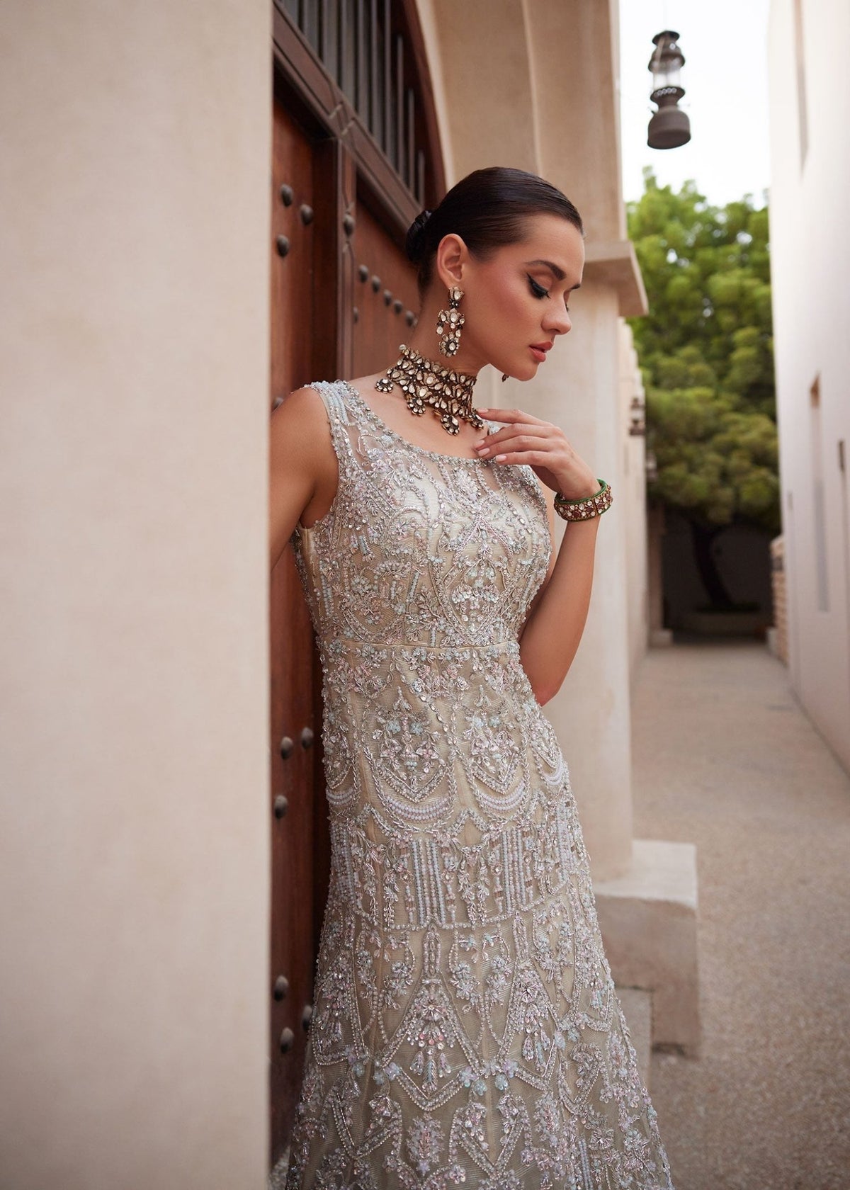 Odissa nude bridal complete look - Kanwal Malik bridal couture