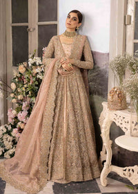 Rasha light pink bridal back view - Kanwal Malik bridal couture