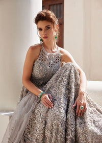 Ravina grey festive bridal styled look - Kanwal Malik bridal couture