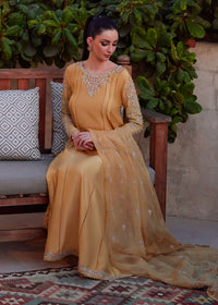Reha mustard styled look - Kanwal Malik