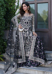 Rina black complete look - Kanwal Malik luxury pret
