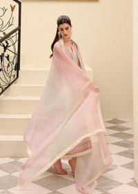 Roselle lilac side view - Kanwal Malik luxe silk