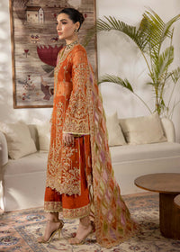 Roshail rust ensemble full view - Kanwal Malik