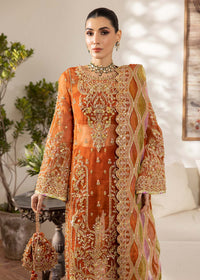 Roshail rust ensemble styled look - Kanwal Malik