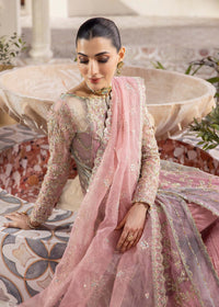 Sanya pink crushed trouser detail - Kanwal Malik