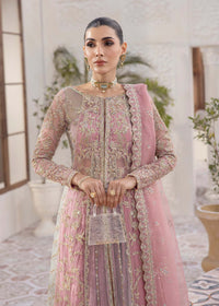 Sanya pink embroidery detail - Kanwal Malik